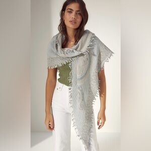 Wilfred Paisley Triangle Scarf (NWT)